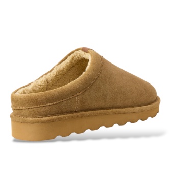Polo Ralph Lauren Usnjeni cokli Reade CLog rjave barve