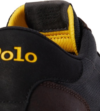 Polo Ralph Lauren Faded schwarze Train 89 Sneaker