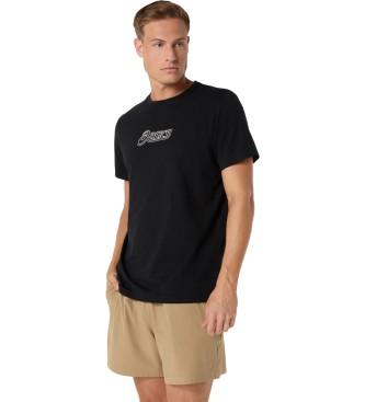Asics Camiseta Logo Graphic negro