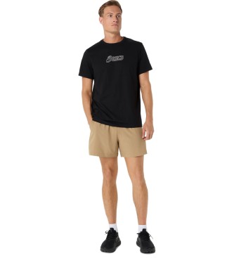 Asics Camiseta Logo Graphic negro