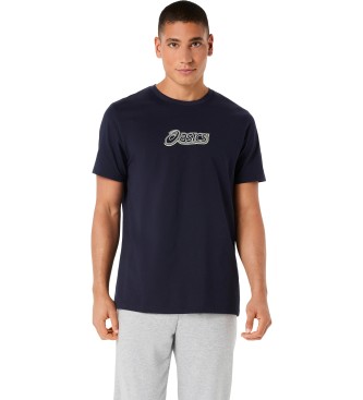 Asics Camiseta Logo Graphic marino
