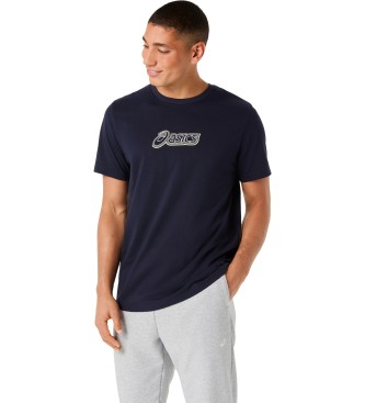 Asics Camiseta Logo Graphic marino