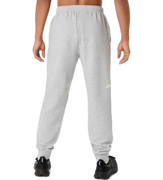 Asics Logo Fleece Hose grau