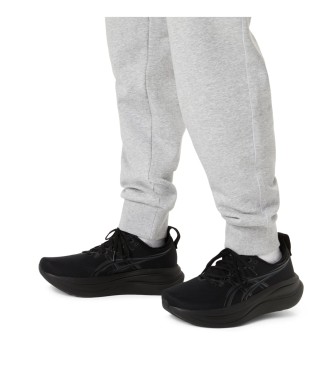 Asics Logo Fleece Hose grau