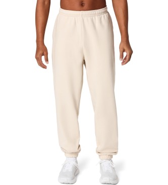 Asics Calça Fleece Relaxed bege