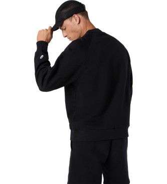 Asics Logo Fleece Crew Sweatshirt black