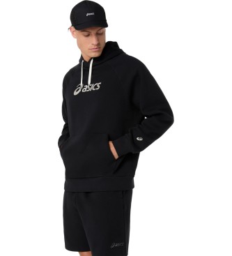 Asics Felpa Logo Fleece nero