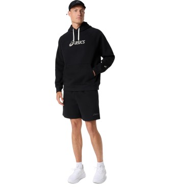 Asics Felpa Logo Fleece nero