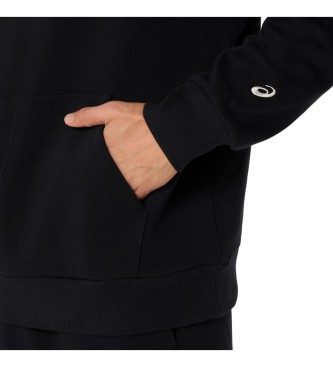 Asics Felpa Logo Fleece nero