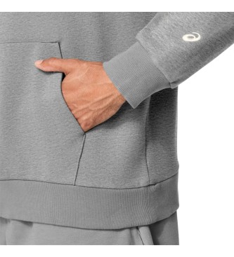 Asics Gray Logo Fleece Sweatshirt
