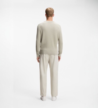 BOSS Akipano-tröja beige