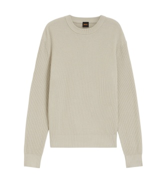 BOSS Akipano-tröja beige