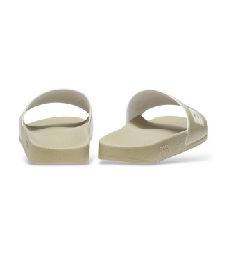 BOSS Beige Aryeh-slippers