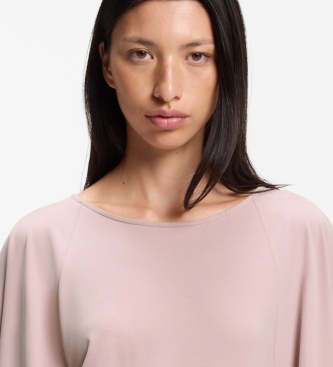 BOSS Blouse manche cloche rose