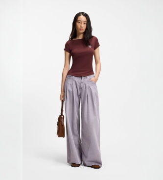 BOSS Etine mørkebrun T-shirt