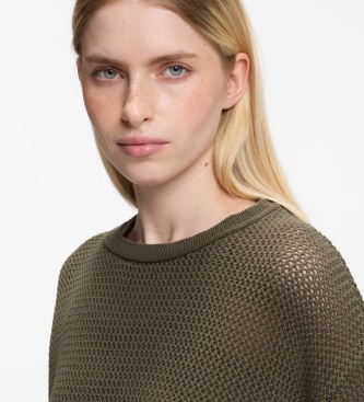 BOSS Camisola Farde verde