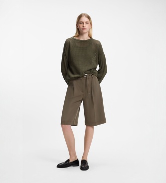 BOSS Camisola Farde verde