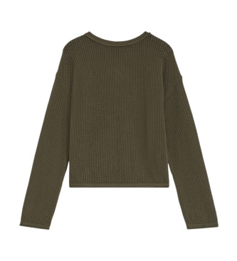 BOSS Camisola Farde verde