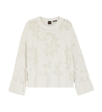 BOSS Camisola Foira branca