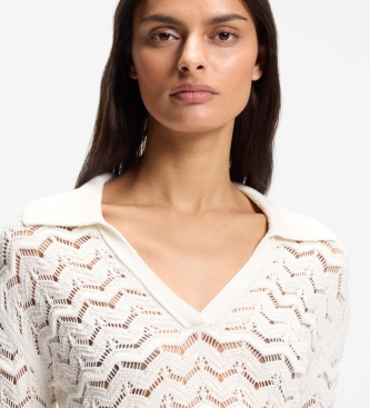 BOSS Camisola Folsena branca