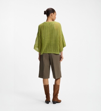 BOSS Jérsei Frug verde