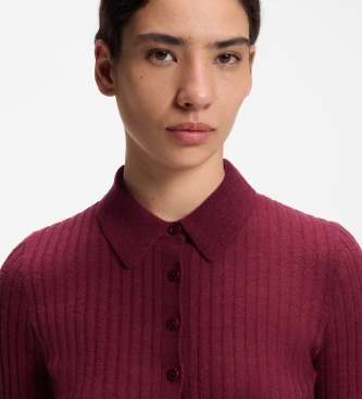 BOSS Polo Fugano vermelho