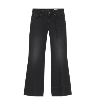 BOSS Jeans a zampa Gloria nero