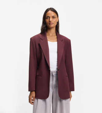 BOSS Braune Jalara-Jacke, dunkel