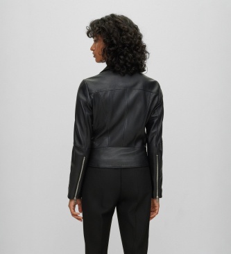 BOSS Veste biker Saleli4 noir