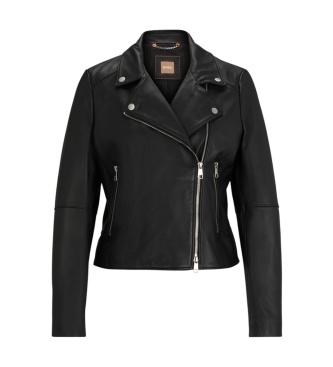 BOSS Veste biker Saleli4 noir
