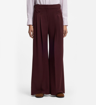 BOSS Pantalone Takora marrone scuro
