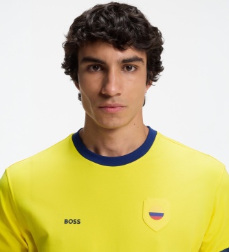 BOSS Yellow flag t-shirt