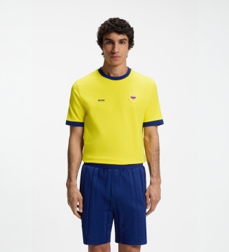 BOSS Yellow flag t-shirt