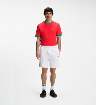 BOSS Maillot avec drapeau rouge