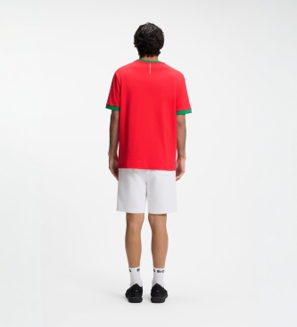 BOSS Maillot avec drapeau rouge