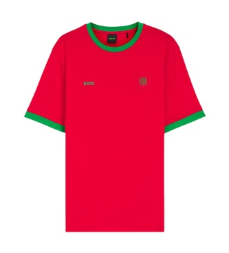 BOSS Maillot avec drapeau rouge