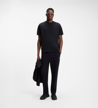BOSS Maillot Structure marine