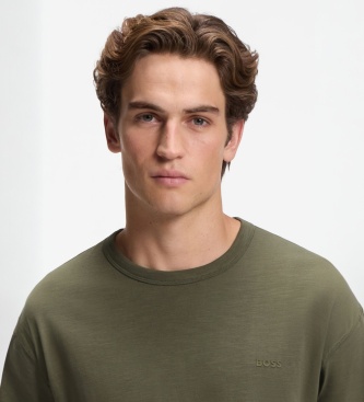 BOSS T-shirt Tegood vert