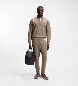 BOSS Calça Hadiko marrom claro