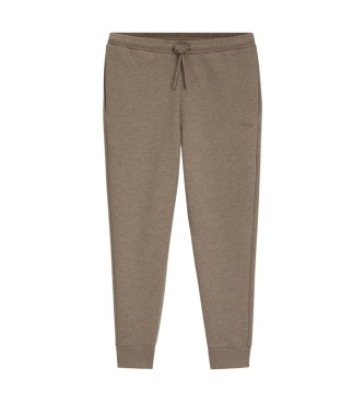 BOSS Calça Hadiko marrom claro