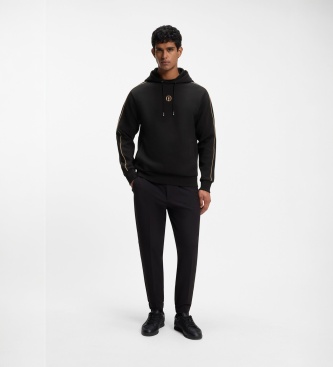BOSS Hoodie The Open26 zwart