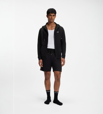 BOSS Iconic Hooded hættetrøje sort