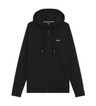 BOSS Iconic Hooded hættetrøje sort