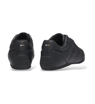 BOSS Jaylen Black Leather Sneakers
