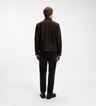 BOSS Jomod Brown Suede Jacket