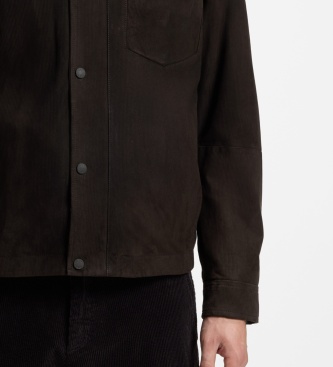 BOSS Jomod Brown Suede Jacket