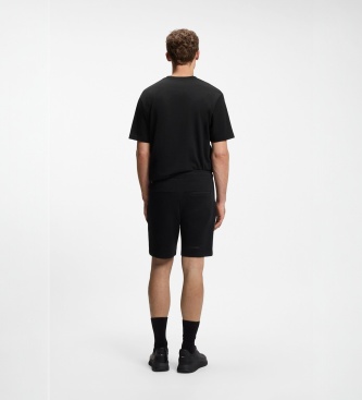 BOSS Kurze Hose Globe schwarz