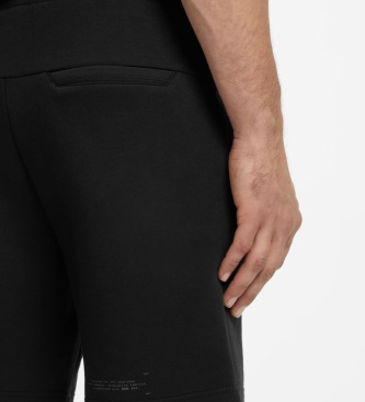 BOSS Kurze Hose Globe schwarz