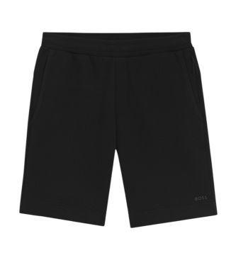 BOSS Kurze Hose Globe schwarz