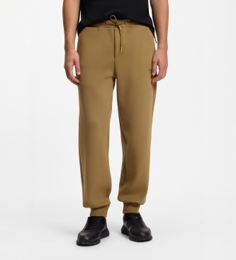 BOSS Calça jogger marrom